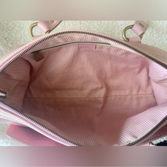 RARE CELINE TOTE IN LIGHT BLUSH - Picture 3 of 11